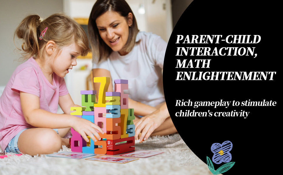 đ„2025 New Hot Products-50% OFFđ„Montessori-Inspired Wooden Number Blocks â Unlock Your Childâs Potential!