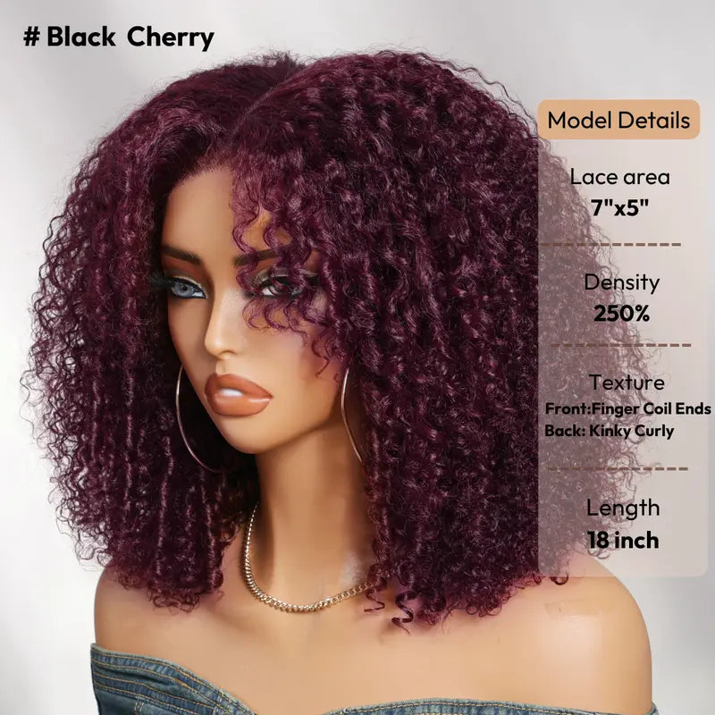 💥 Summer Clearance Event — Limited Stock Available  🔥250% Density Fluffy Afro Kinky Curly Glueless Wig
