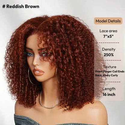💥 Summer Clearance Event — Limited Stock Available  🔥250% Density Fluffy Afro Kinky Curly Glueless Wig