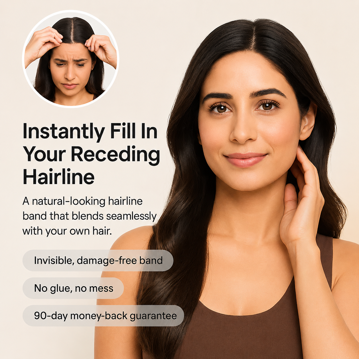 Instantly Fix Your Hairline — No One Will Ever Know