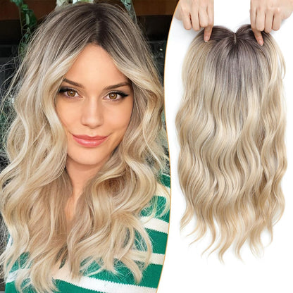 🌷Final Hours –🌷2026 New Lightweight & Breathable Wavy Hair Topper
