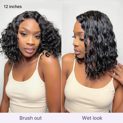 ✨Ready-to-Go Glueless Curly Bob Wig