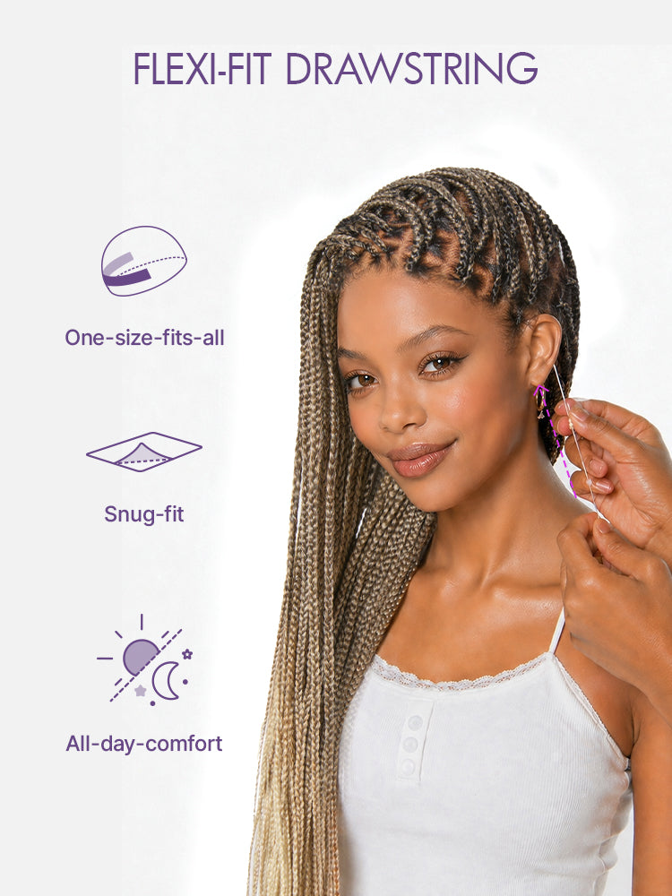 🔥Last Day: 58% Off🔥 Salon Braids HD Lace Knotless Wig ✨