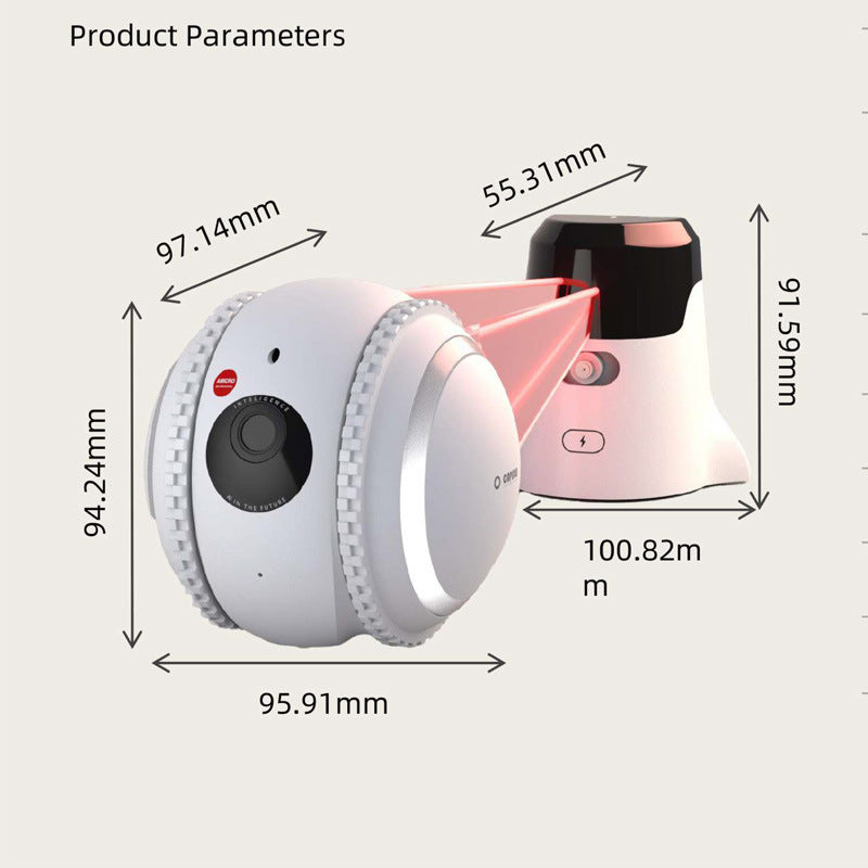 Pet Companion Robot Cat Monitoring