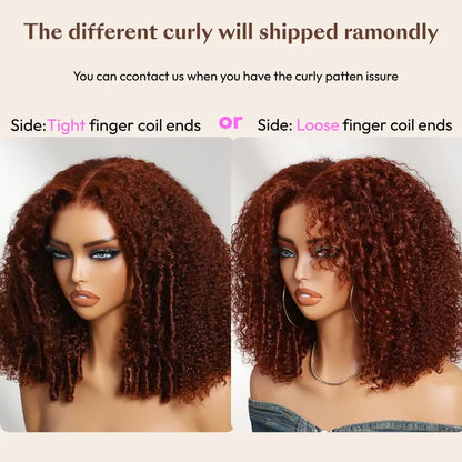 💥 Summer Clearance Event — Limited Stock Available  🔥250% Density Fluffy Afro Kinky Curly Glueless Wig