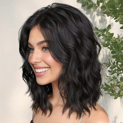 ✨Glueless HD Lace Bob Wig Beautiful Curls In Minutes✨