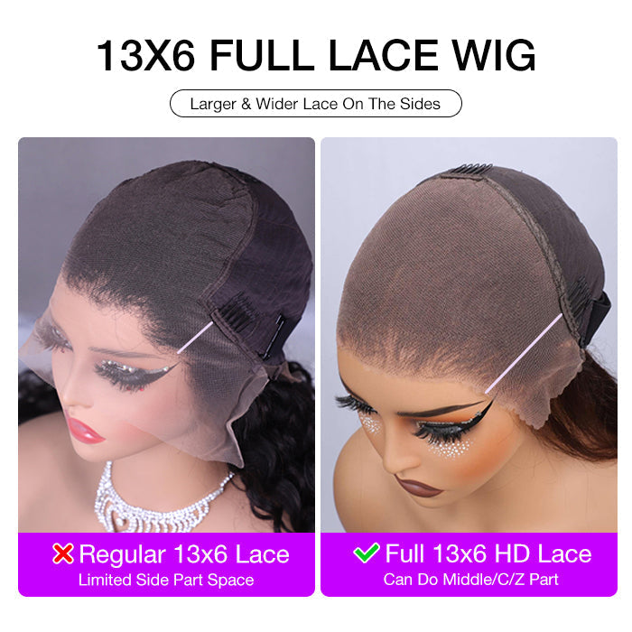 ✨ Glueless HD Lace Boho Braids Human Hair Wig – Natural Goddess Curls