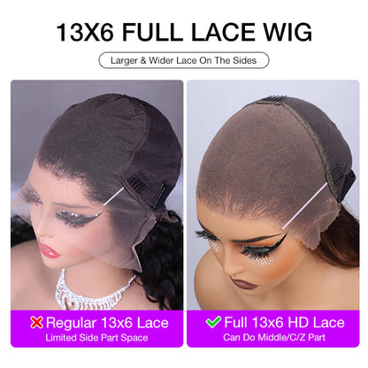 ✨ Glueless HD Lace Boho Braids Human Hair Wig – Natural Goddess Curls