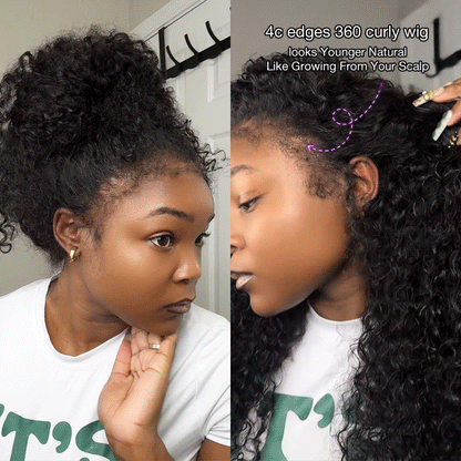 Glueless Yaki Straight Short Bob Wig - 7x5 HD Lace