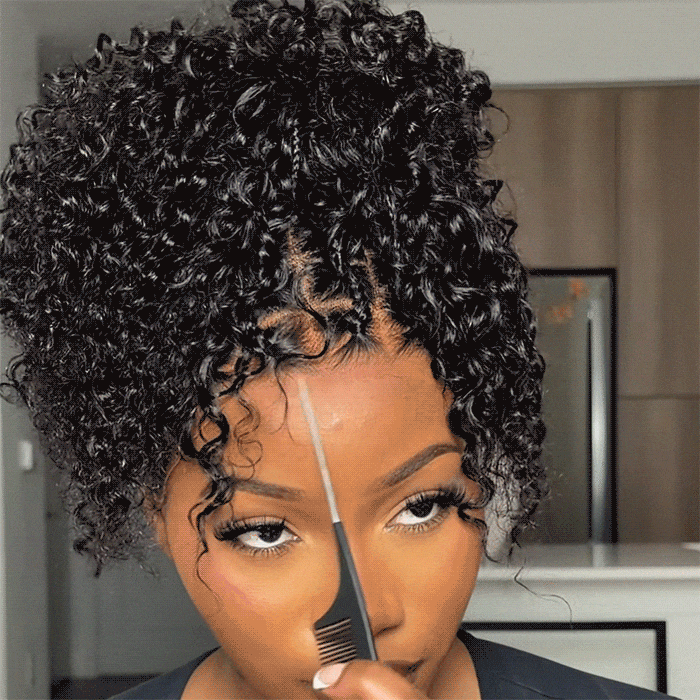 ✨ Glueless HD Lace Boho Braids Human Hair Wig – Natural Goddess Curls