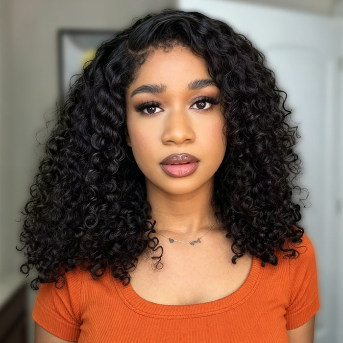 Glueless Yaki Straight Short Bob Wig - 7x5 HD Lace