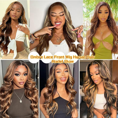 Final Hours – Up to 79% Off🌷💥Straight HD Transparent Lace Front Wigs Human Hair