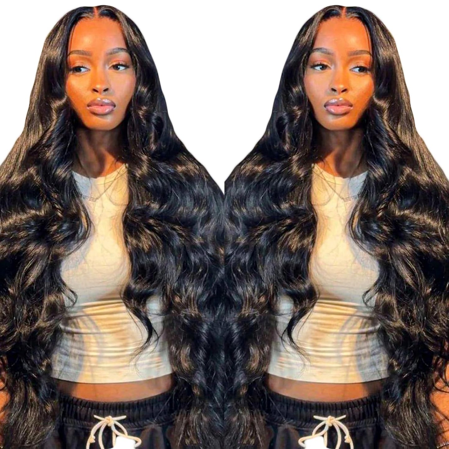 Final Hours – Up to 79% Off🌷💥Straight HD Transparent Lace Front Wigs Human Hair
