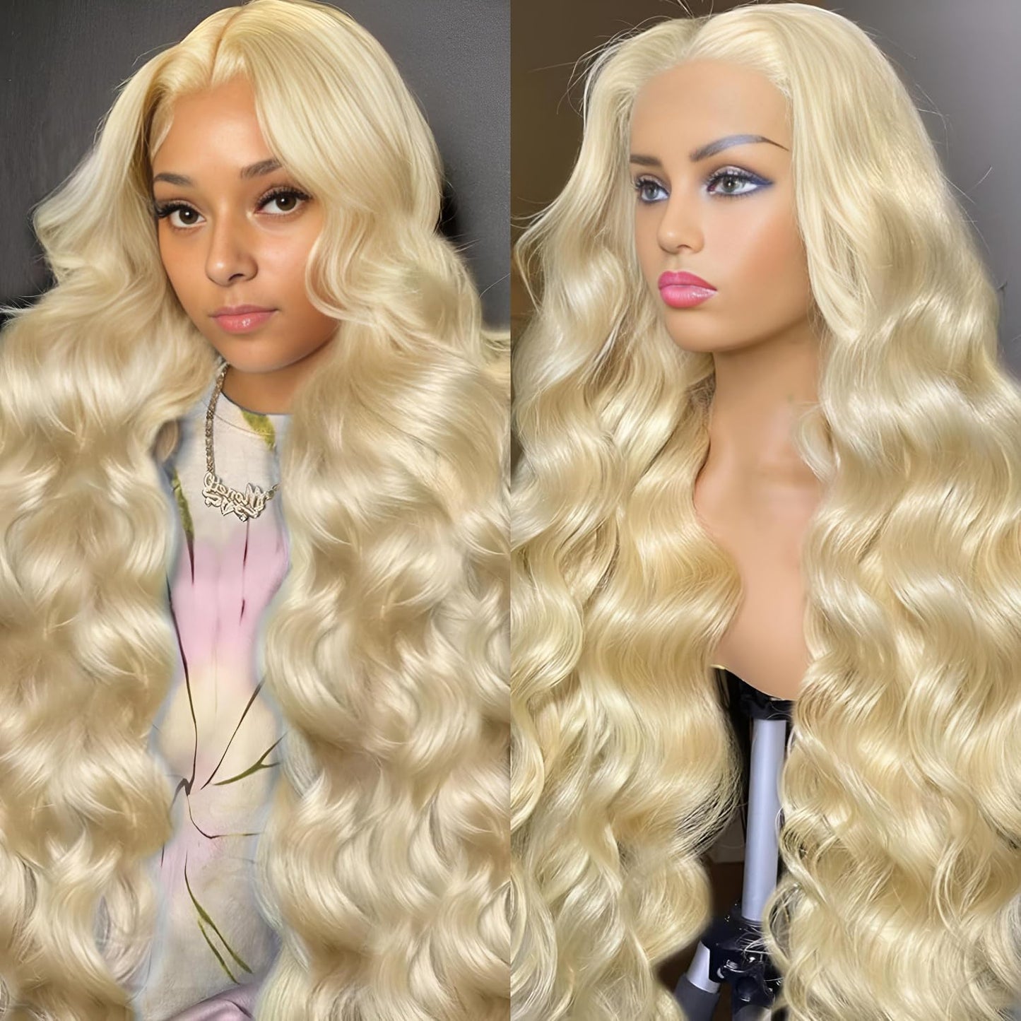 Final Hours – Up to 79% Off🌷💥Straight HD Transparent Lace Front Wigs Human Hair