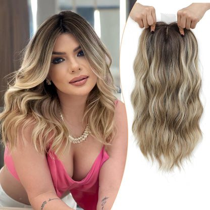 🌷Final Hours –🌷2026 New Lightweight & Breathable Wavy Hair Topper