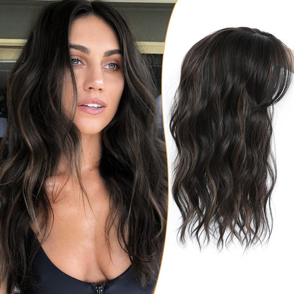🌷Final Hours –🌷2026 New Lightweight & Breathable Wavy Hair Topper