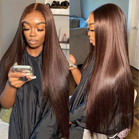 Final Hours – Up to 79% Off🌷💥Straight HD Transparent Lace Front Wigs Human Hair