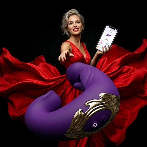 🎀Unleash 2026’s Ultimate Pleasure ✨ G-Spot Vibrator Female Sex Toy ，7 slapping vibration modes and 5 licking modes