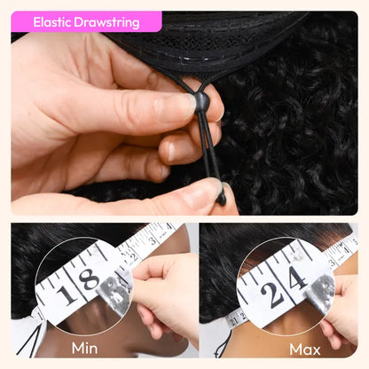 💥 Summer Clearance Event — Limited Stock Available  🔥250% Density Fluffy Afro Kinky Curly Glueless Wig
