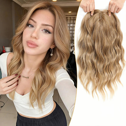 🌷Final Hours –🌷2026 New Lightweight & Breathable Wavy Hair Topper