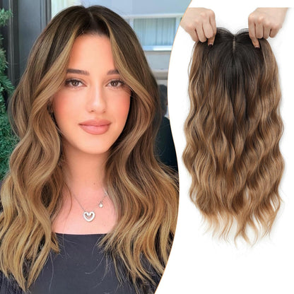 🌷Final Hours –🌷2026 New Lightweight & Breathable Wavy Hair Topper