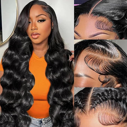 Final Hours – Up to 79% Off🌷💥Straight HD Transparent Lace Front Wigs Human Hair