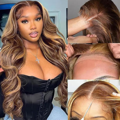 Final Hours – Up to 79% Off🌷💥Straight HD Transparent Lace Front Wigs Human Hair