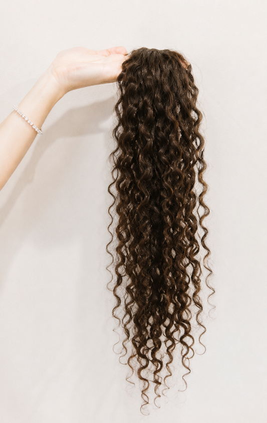 🔥Last Day: 80% OFF🔥Curly Hairline Topper- Clip Free