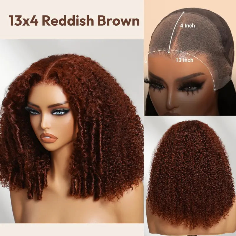 💥 Summer Clearance Event — Limited Stock Available  🔥250% Density Fluffy Afro Kinky Curly Glueless Wig