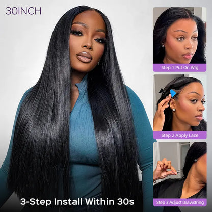 🔥🔥Ends Today: 75% OFF!🔥🔥13x6 Glueless Lace Frontal Wig - Silky Straight