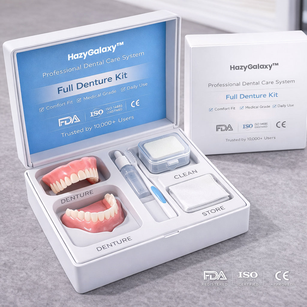 🦷 HazyGalaxy™ Custom-Fit Dentures ⏰ ENDS TODAY   88% OFF | Smile with Confidence