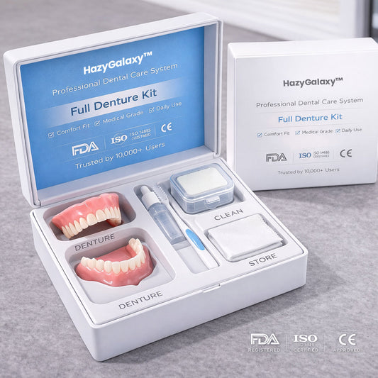 ✅🦷 HazyGalaxy™ Custom-Fit Dentures ⏰ ENDS TODAY   70% OFF | Smile with Confidence