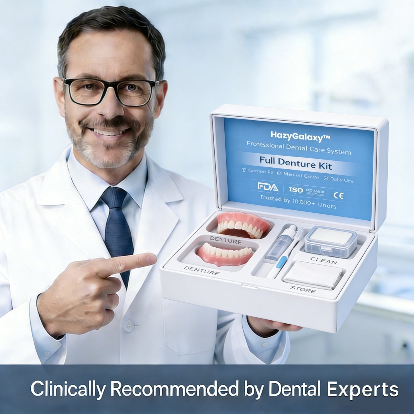 🦷 HazyGalaxy™ Custom-Fit Dentures ⏰ ENDS TODAY   88% OFF | Smile with Confidence