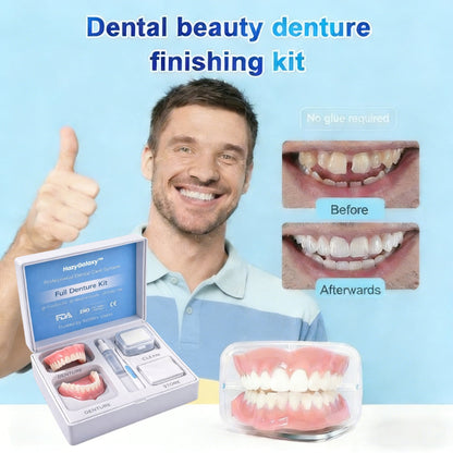 ✅🦷 HazyGalaxy™ Custom-Fit Dentures ⏰ ENDS TODAY   70% OFF | Smile with Confidence