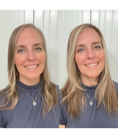☀️ Hot Weather? Try This Breathable Hair Solution-Natural-Looking Hair Topper for Women