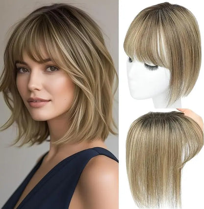⚡⚡Final Hours – 2026 New Lightweight & Breathable Wavy Hair Topper