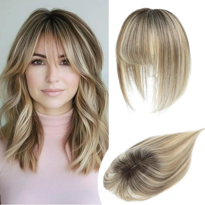 ⚡⚡Final Hours – 2026 New Lightweight & Breathable Wavy Hair Topper