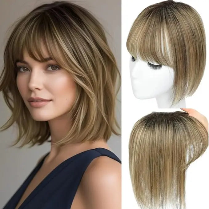 ⚡⚡Final Hours – 2026 New Lightweight & Breathable Wavy Hair Topper