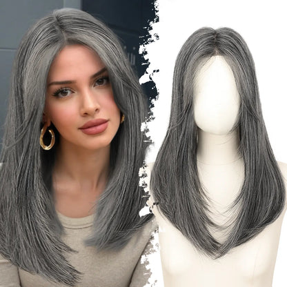 ☀️ Hot Weather? Try This Breathable Hair Solution-Natural-Looking Hair Topper for Women