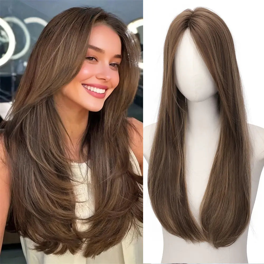 ☀️ Hot Weather? Try This Breathable Hair Solution-Natural-Looking Hair Topper for Women