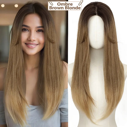 ☀️ Hot Weather? Try This Breathable Hair Solution-Natural-Looking Hair Topper for Women