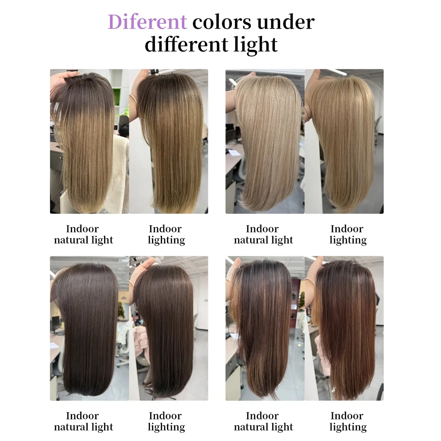 ☀️ Hot Weather? Try This Breathable Hair Solution-Natural-Looking Hair Topper for Women