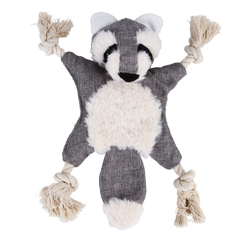 Dog Toys, Stuffed, Chewing, Plush, Squeaky Animal Pet Toys, Puppy, Fox, Squirrel, Dog, Cat, Chewing, Squeaky Toys, Pet Supplies