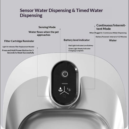 Wireless Smart Cat Water Fountain