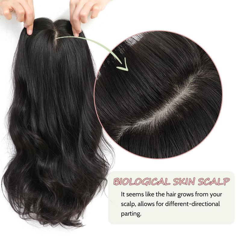🌷Final Hours –🌷2026 New Lightweight & Breathable Wavy Hair Topper