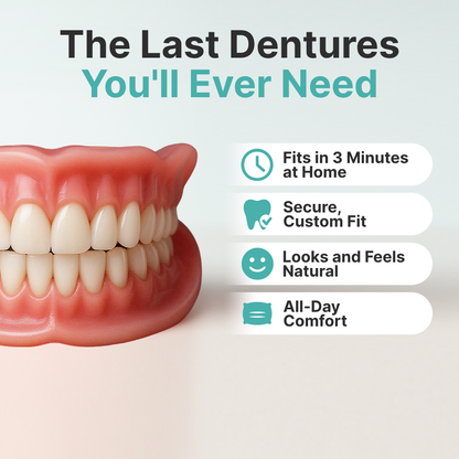 🦷 Fit Full Functional Dentures Make you more confident