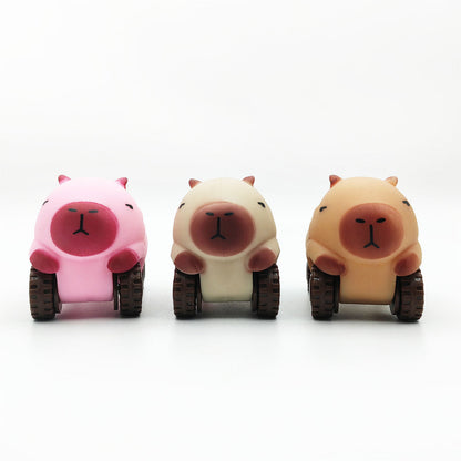 Capybara Lala Le decompression stretching car decompression