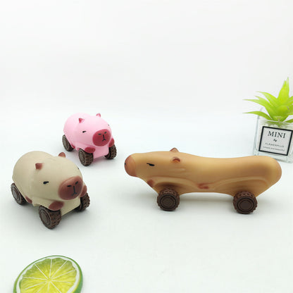 Capybara Lala Le decompression stretching car decompression
