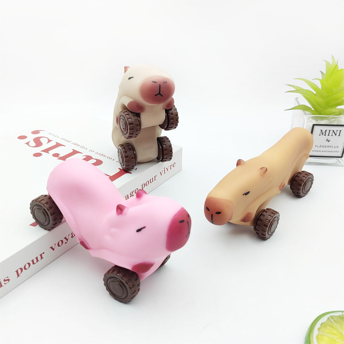 Capybara Lala Le decompression stretching car decompression