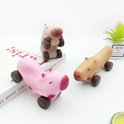 Capybara Lala Le decompression stretching car decompression